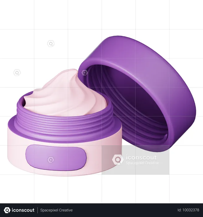 Beauty Cream  3D Icon