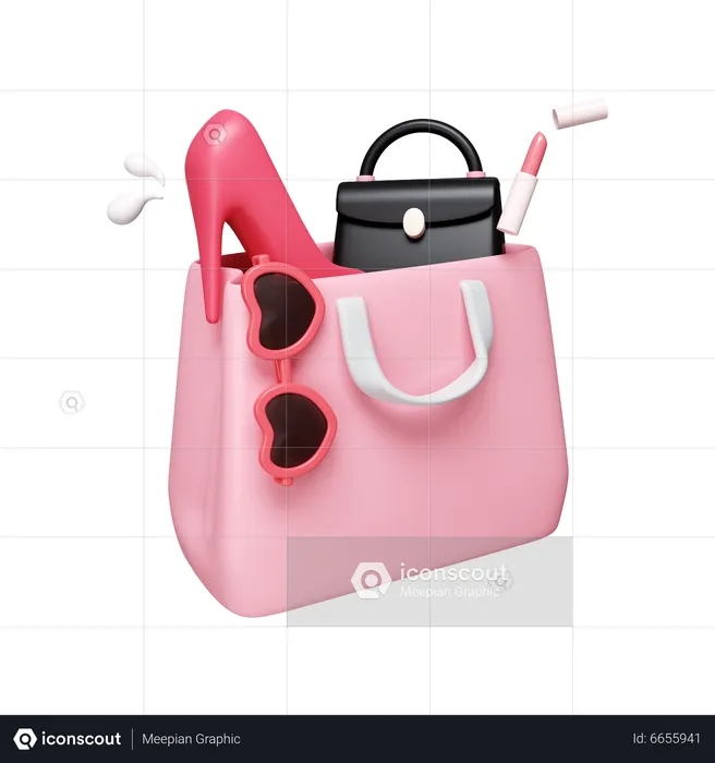 美容ショッピング  3D Icon