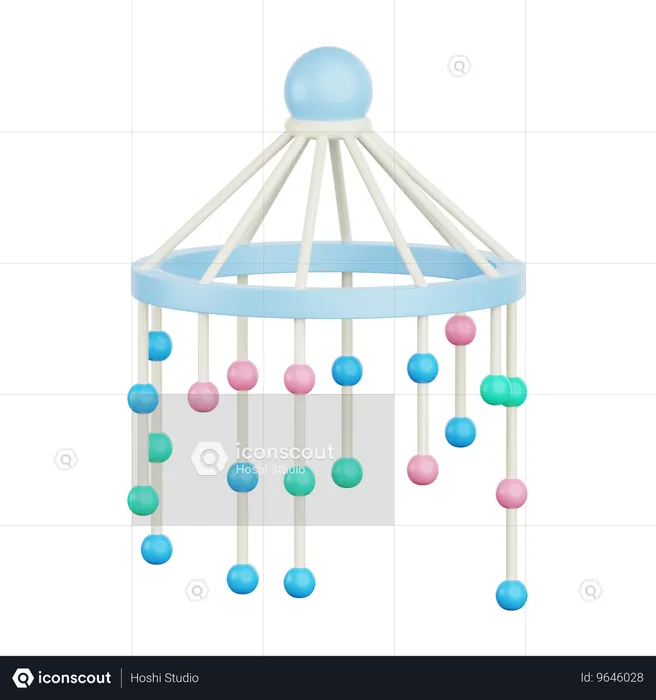 Móvil de bebé  3D Icon