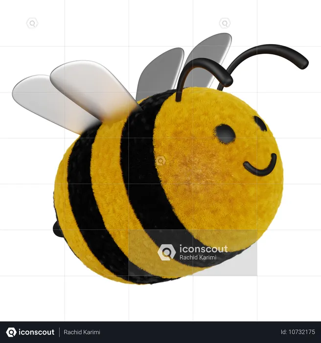 Bee  3D Icon