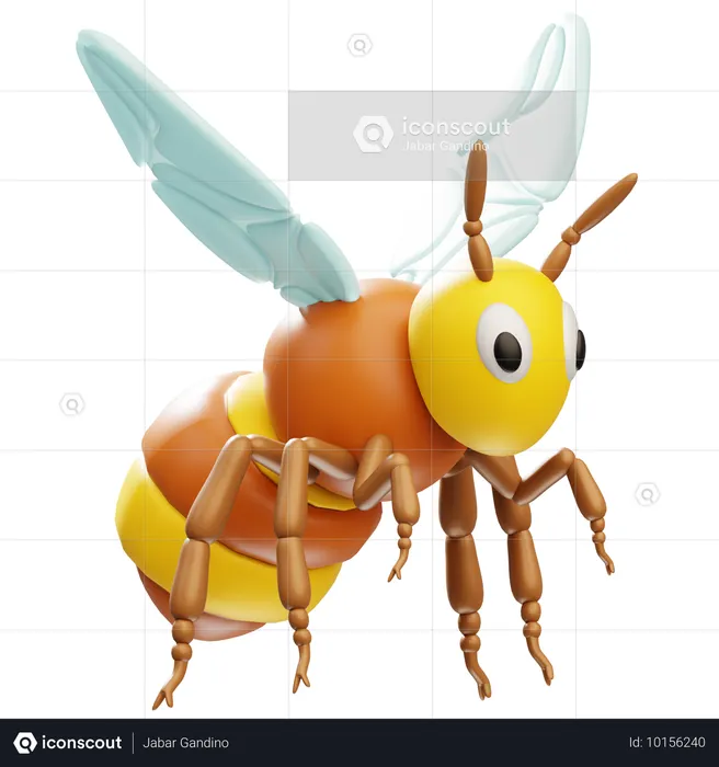 Bee  3D Icon