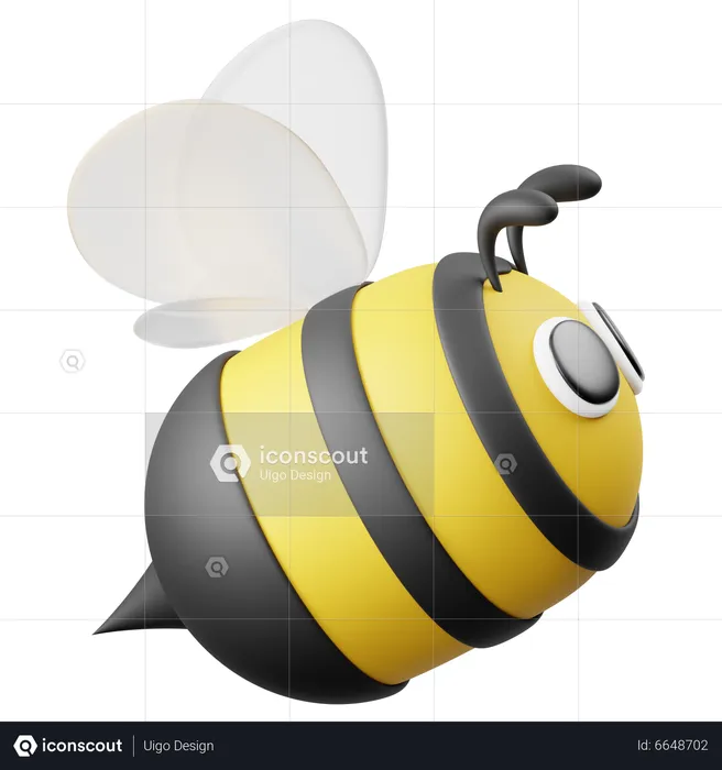 Bee  3D Icon