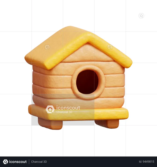 Bee House  3D Icon