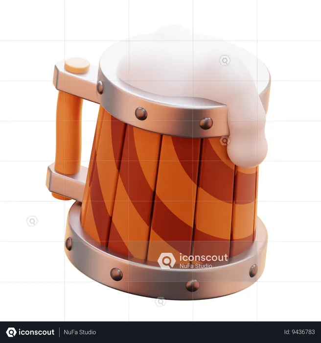 BEER MUG  3D Icon