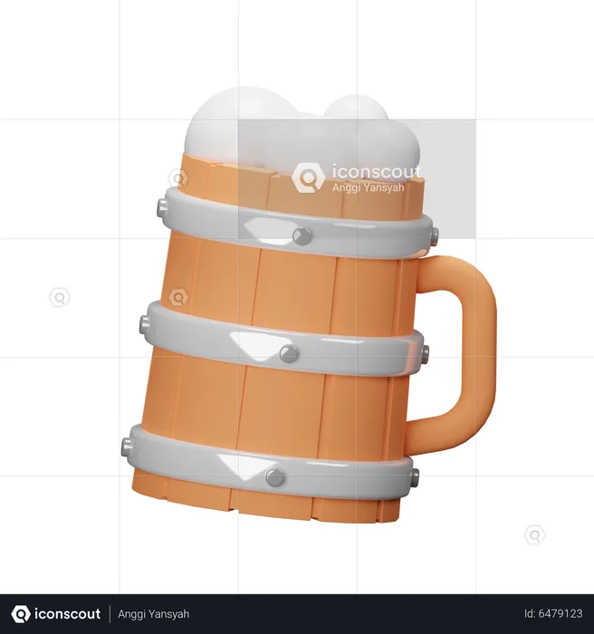 Beer Mug  3D Icon