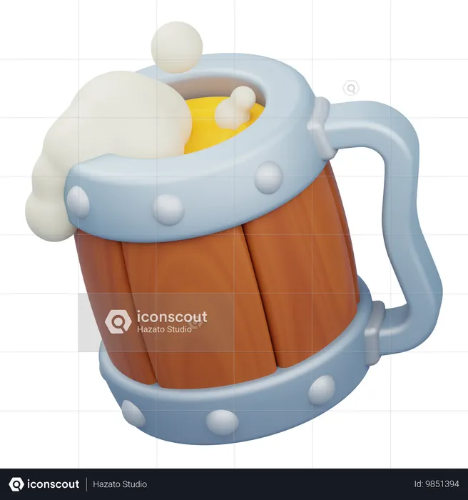 Beer Mug Game  3D Icon