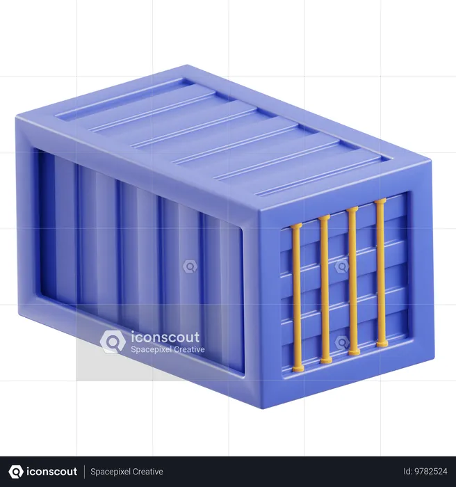 Container  3D Icon