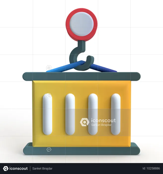 Container  3D Icon