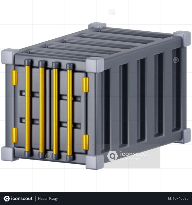 Container  3D Icon