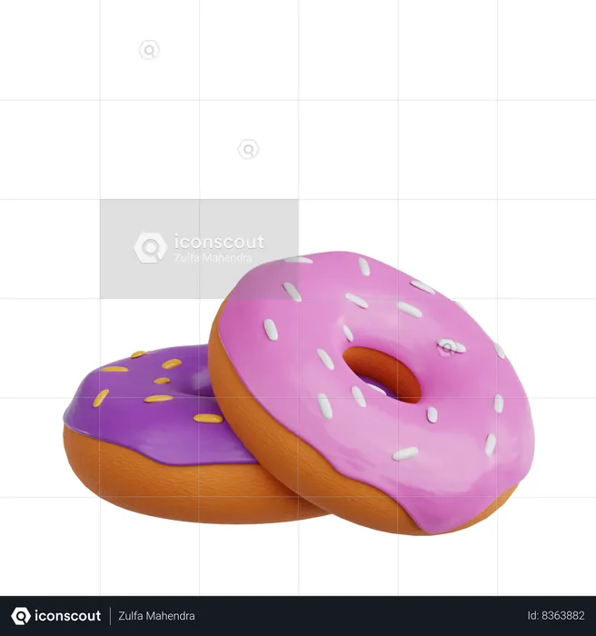 Donut  3D Icon