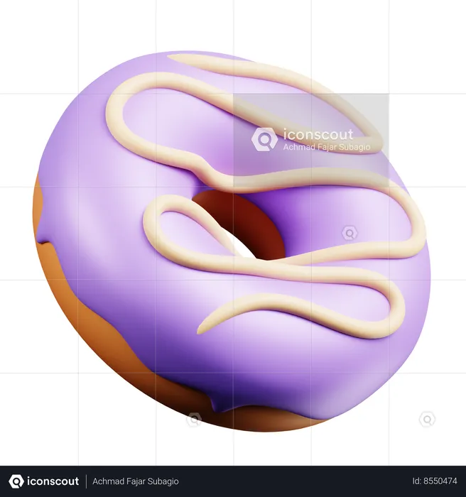 Donut  3D Icon