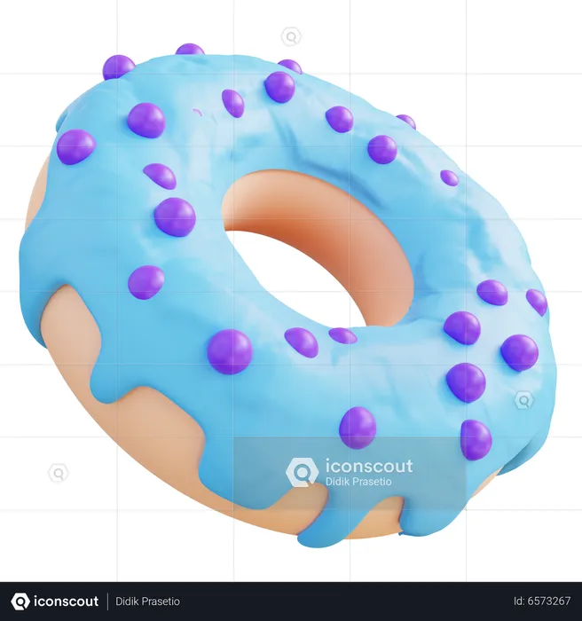 Donut  3D Icon