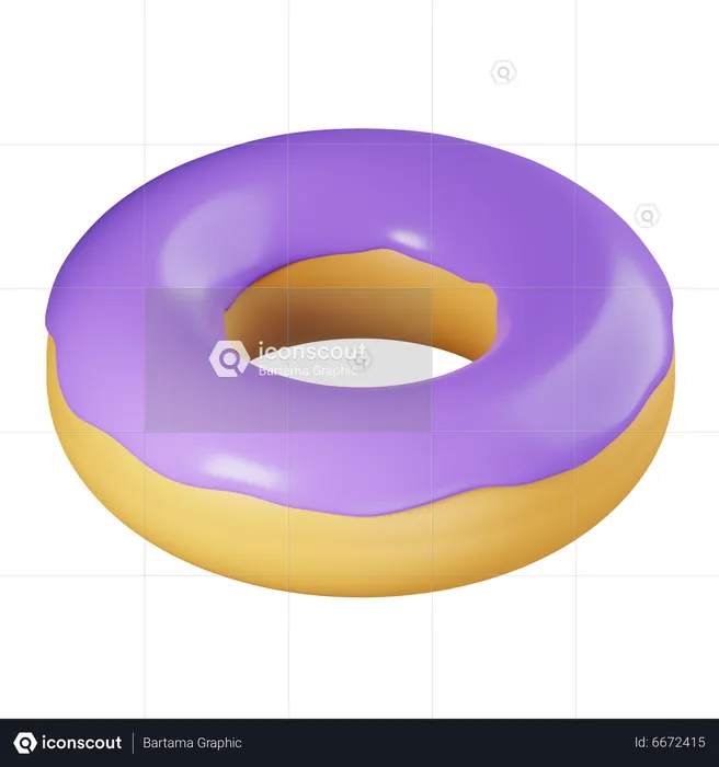 Donut  3D Icon