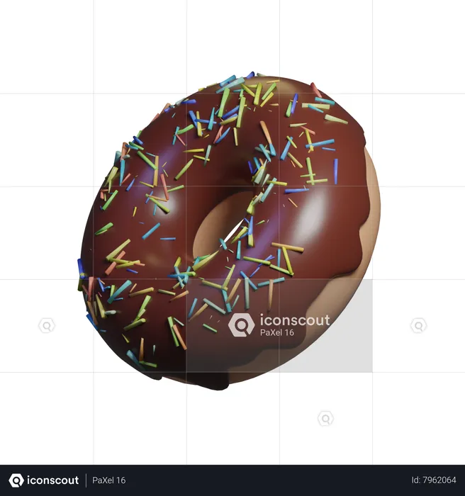 Donut  3D Icon