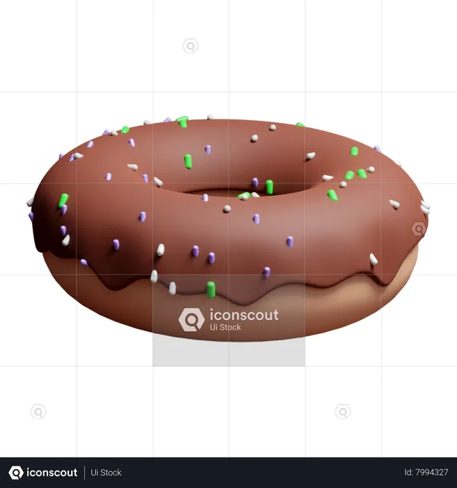 Donut  3D Icon