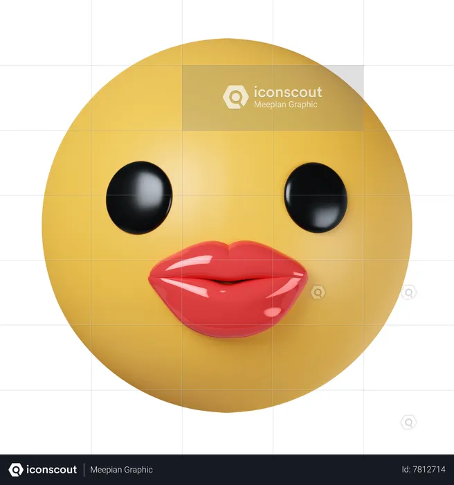 Se beijando Emoji 3D Icon