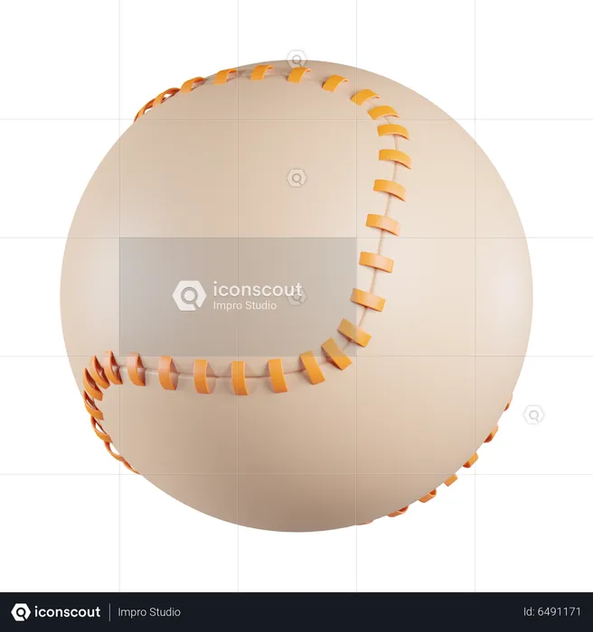 Béisbol  3D Icon