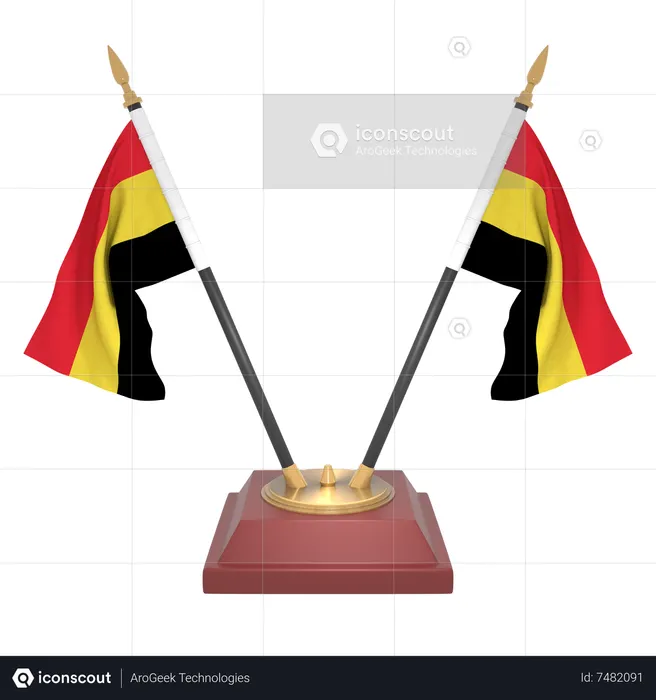 Belgium Flag 3D Icon
