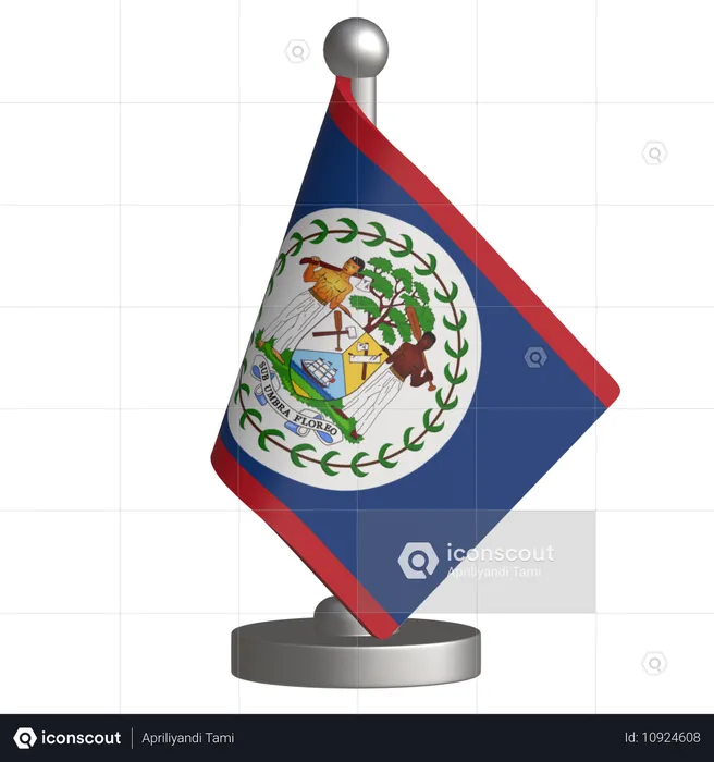 Belice  3D Icon