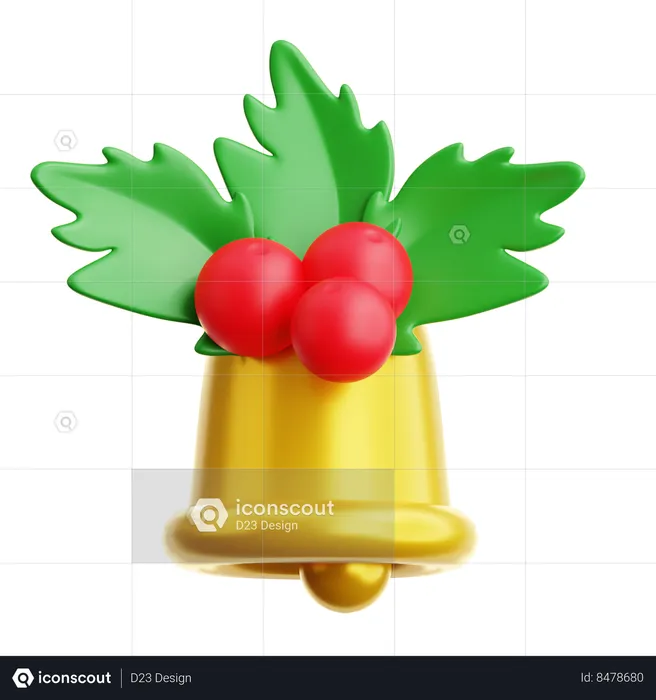 Bell Decoration  3D Icon