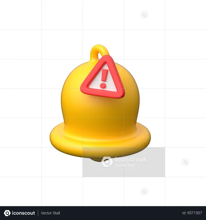 Bell Important  3D Icon