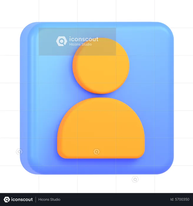 Benutzer  3D Icon