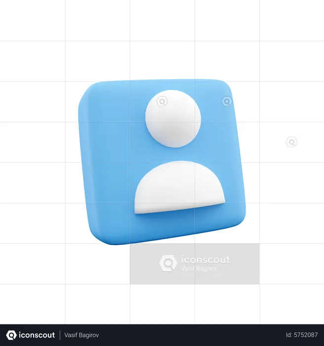 Benutzer  3D Icon