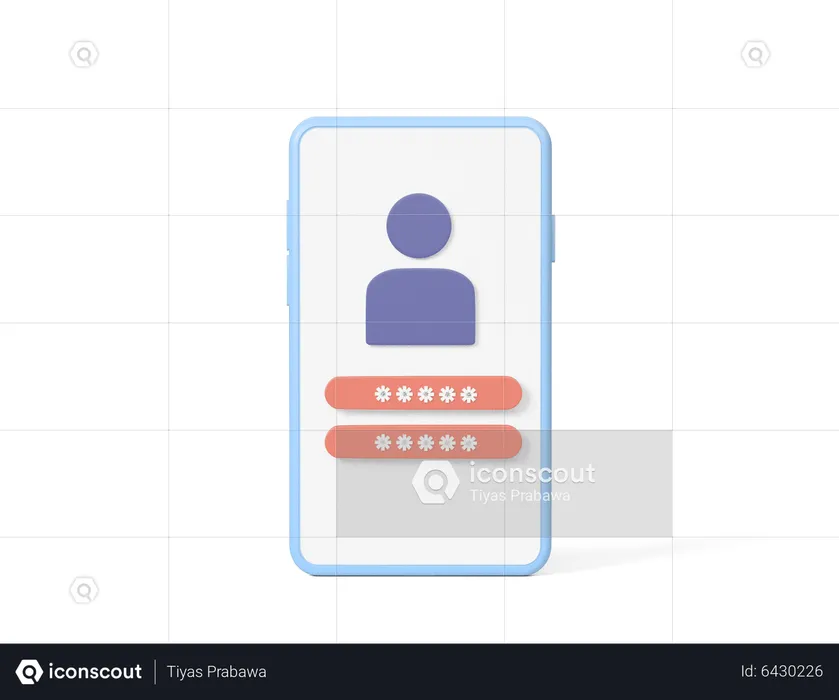 Benutzer-Anmeldung  3D Icon