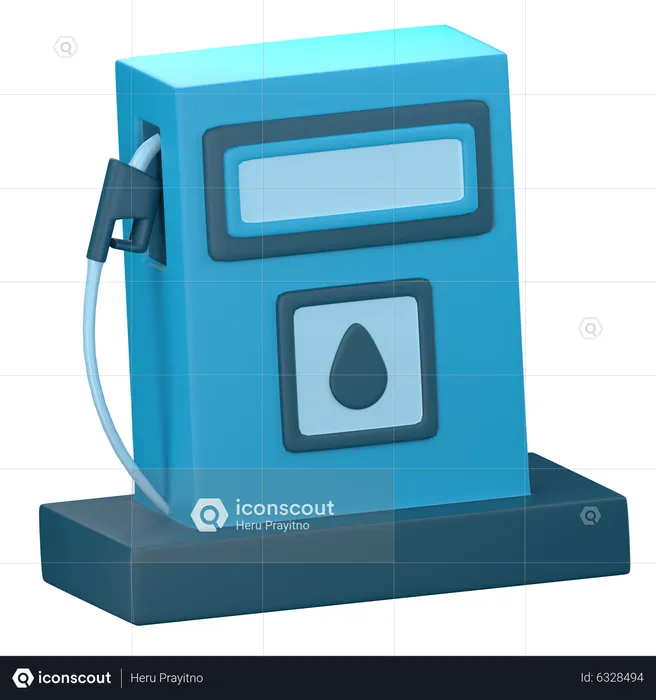 Benzinpumpe  3D Icon