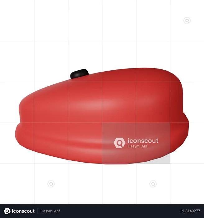 Beret  3D Icon