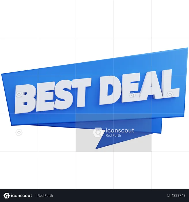 Best Deal  3D Illustration