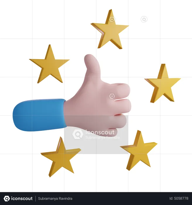 Best Rating  3D Icon