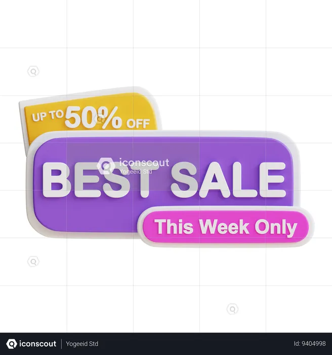 Best Sale 50  3D Icon