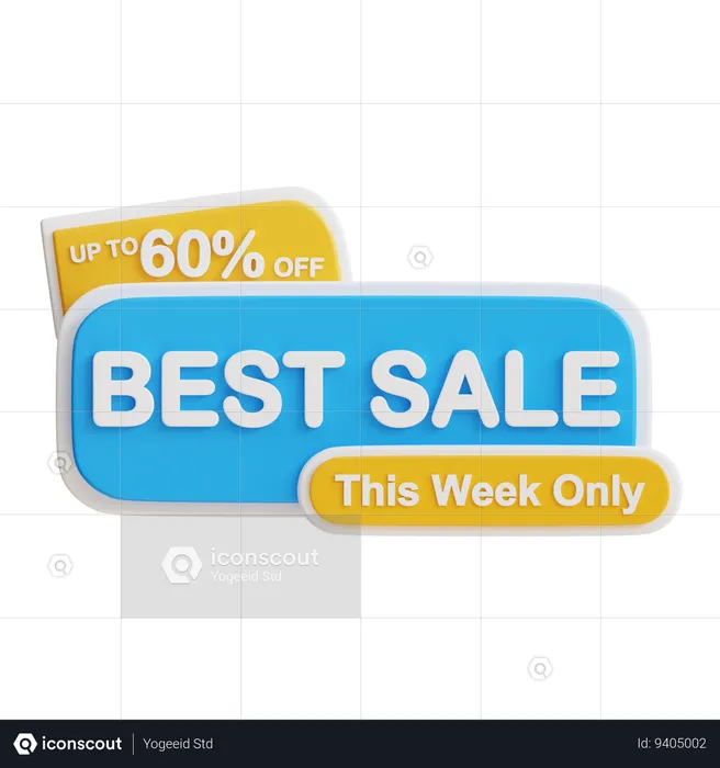Best Sale 60  3D Icon