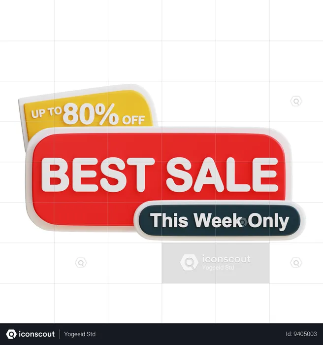 Best Sale 80  3D Icon