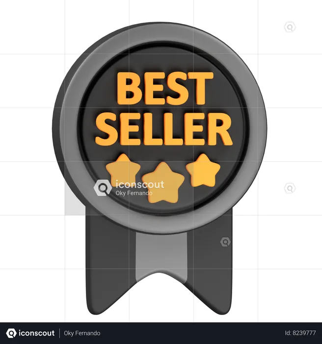 Best-seller  3D Icon