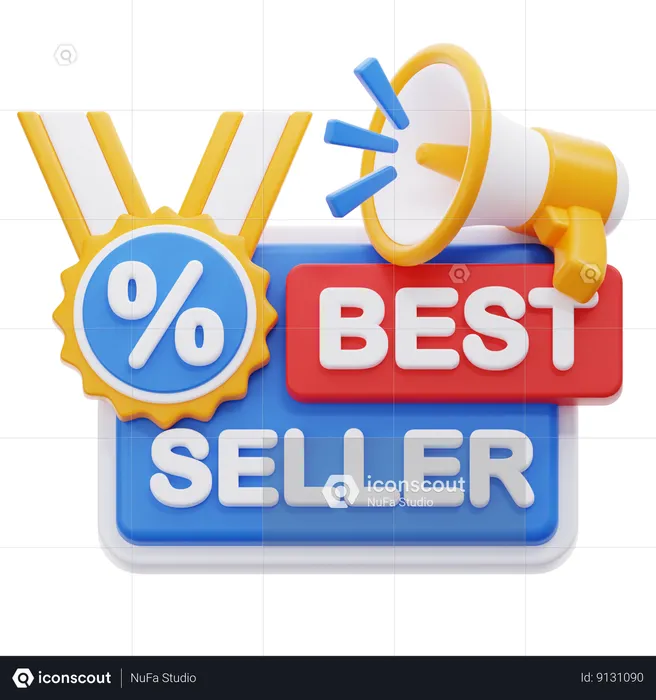 Best-seller  3D Icon