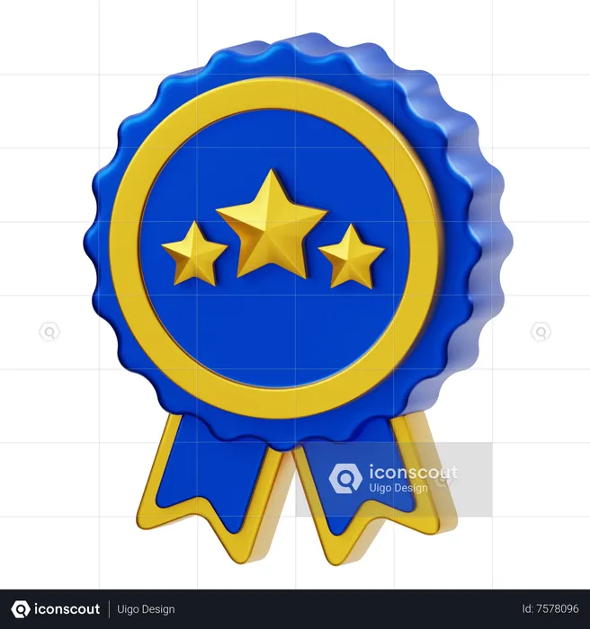 Best Seller Badge  3D Icon