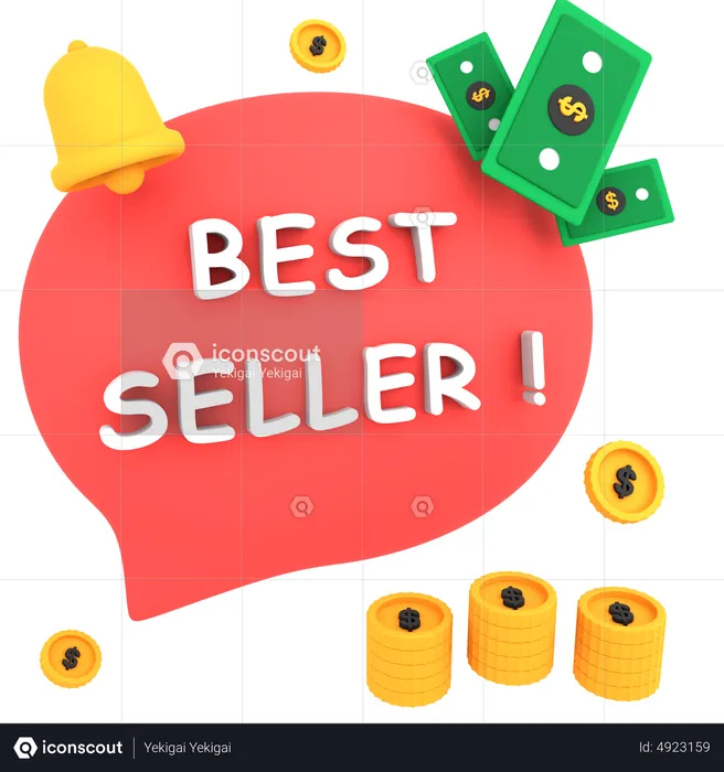 Best Seller Price  3D Icon