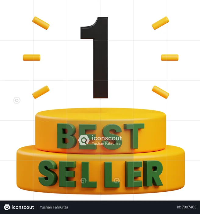 Best Seller Product  3D Icon