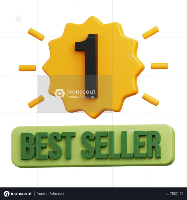 Best Seller Product  3D Icon