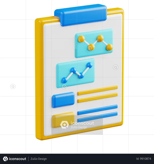 Lager-Pint-Statistik  3D Icon