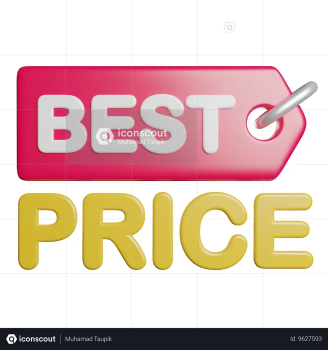 Bestpreis  3D Icon