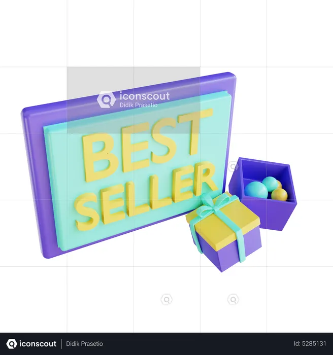 Bestseller  3D Icon