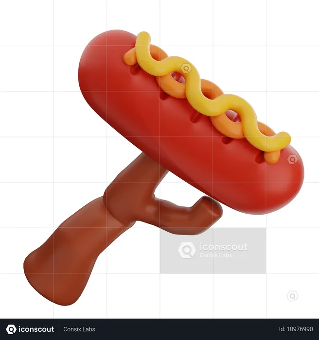 Wurst  3D Icon