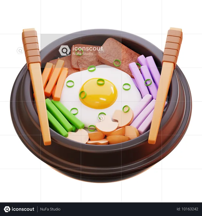 BIBIMBAP  3D Icon