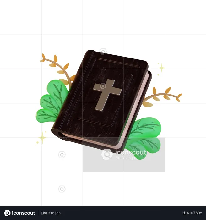 Bible  3D Illustration