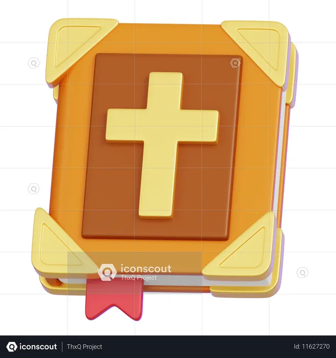 Bible Book  3D Icon