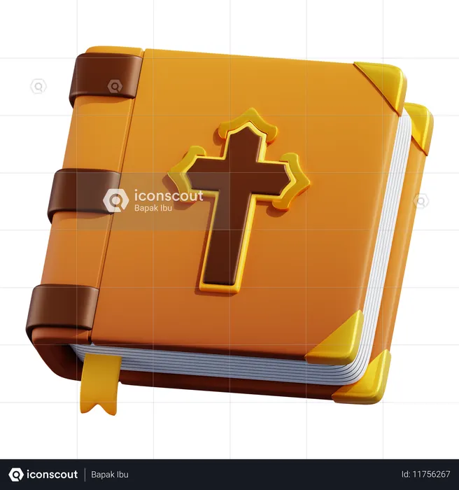 Bible Book  3D Icon