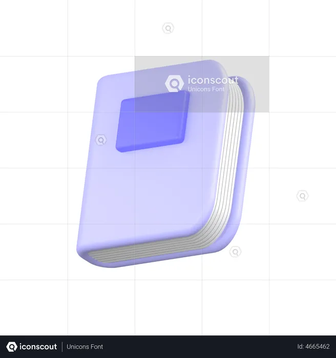 Bibliothèque  3D Icon